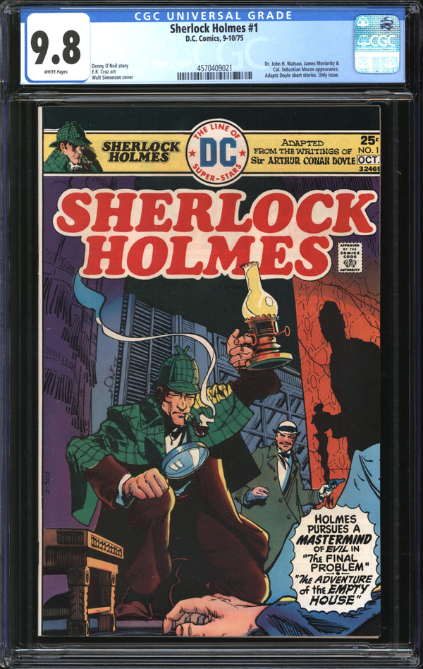 Sherlock Holmes (1975) #1 CGC 9.8 NM/MT