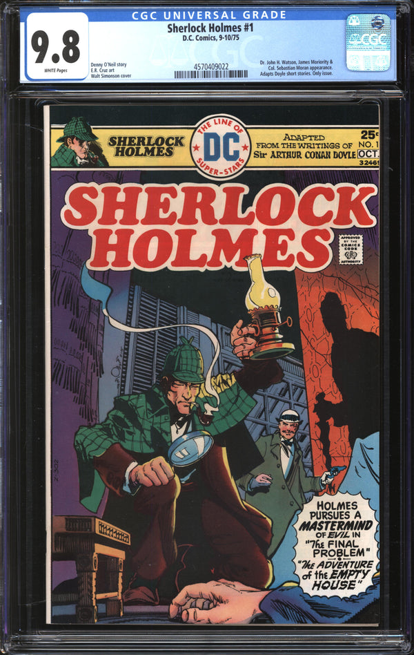 Sherlock Holmes (1975) #1 CGC 9.8 NM/MT