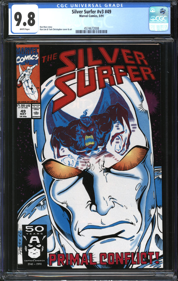 Silver Surfer (1987) # 49 CGC 9.8 NM/MT