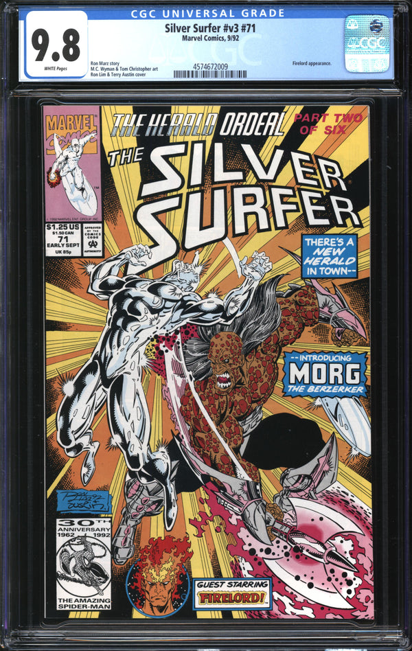 Silver Surfer (1987) # 71 CGC 9.8 NM/MT