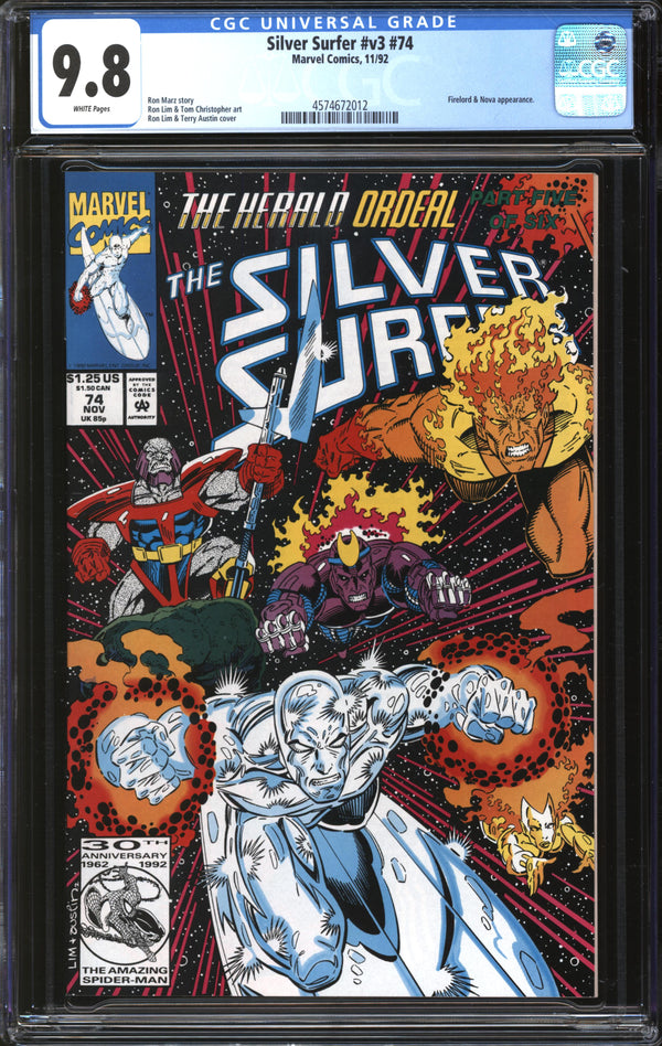 Silver Surfer (1987) # 73 CGC 9.8 NM/MT