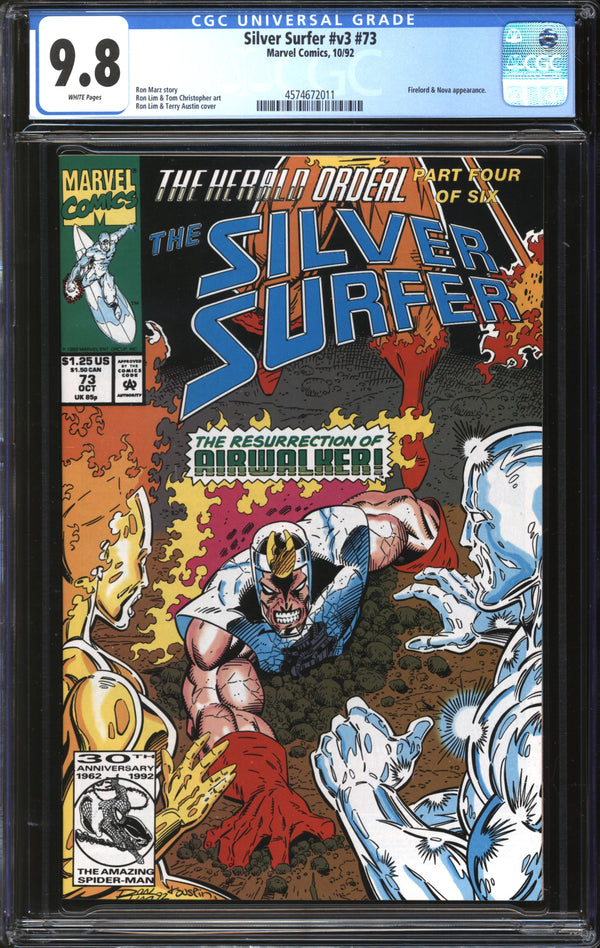 Silver Surfer (1987) # 73 CGC 9.8 NM/MT
