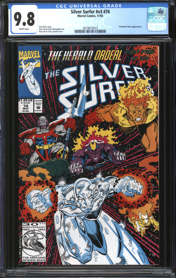 Silver Surfer (1987) # 73 CGC 9.8 NM/MT