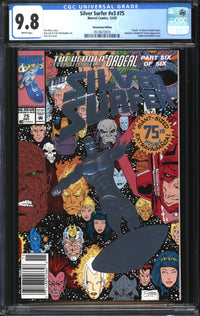 Silver Surfer (1987) # 75 Newsstand Edition CGC 9.8 NM/MT
