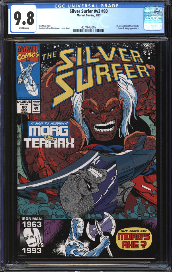Silver Surfer (1987) # 80 CGC 9.8 NM/MT