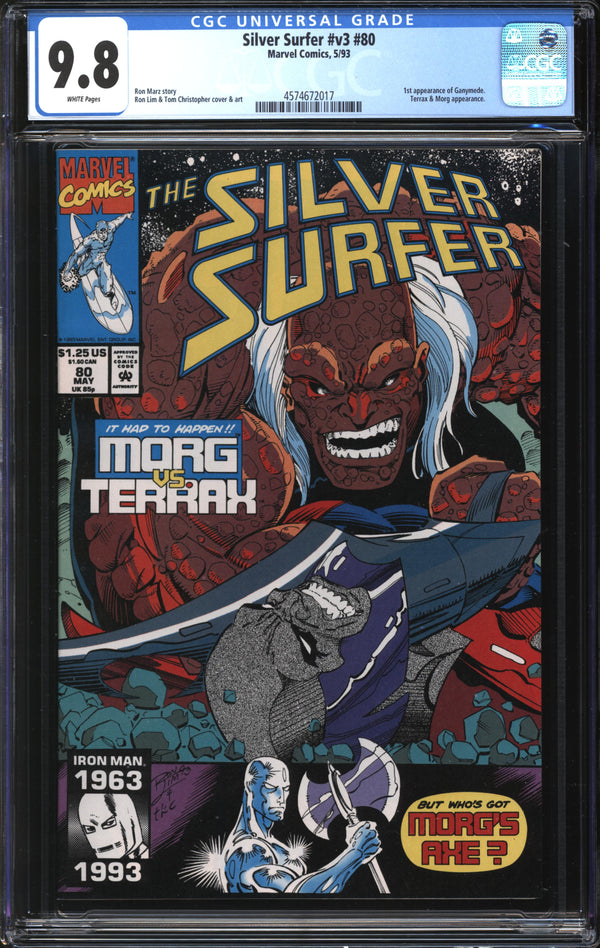 Silver Surfer (1987) # 80 CGC 9.8 NM/MT