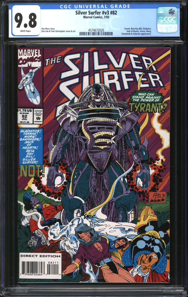 Silver Surfer (1987) # 82 CGC 9.8 NM/MT