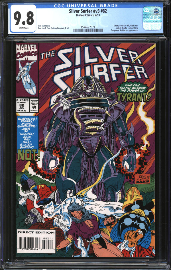 Silver Surfer (1987) # 82 CGC 9.8 NM/MT