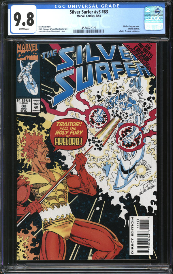 Silver Surfer (1987) # 83 CGC 9.8 NM/MT
