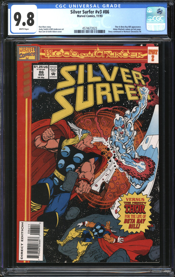Silver Surfer (1987) # 86 CGC 9.8 NM/MT