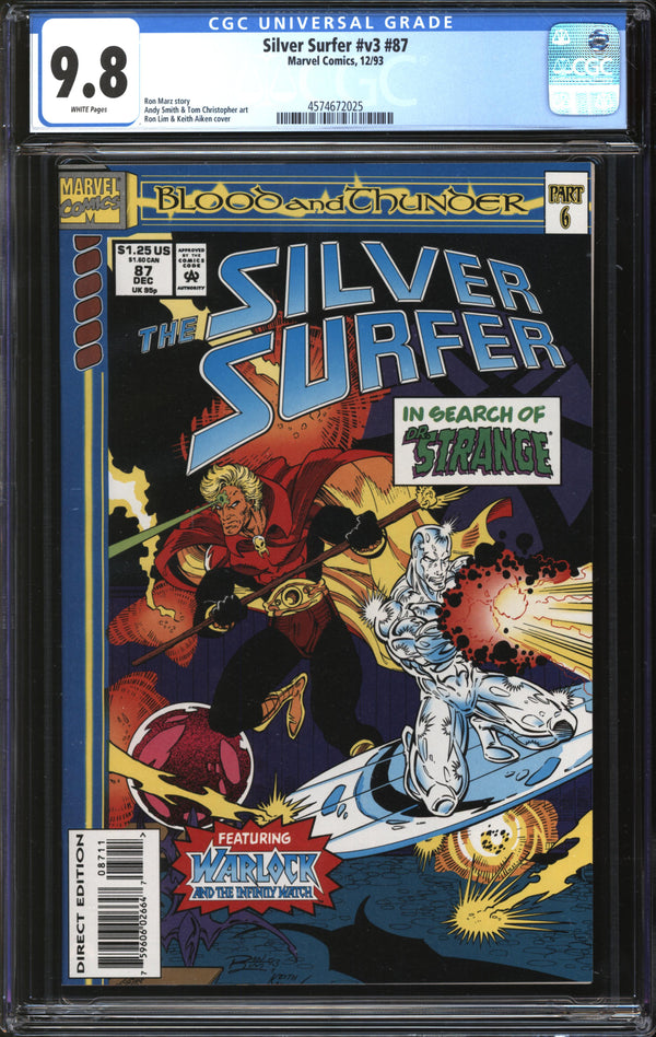 Silver Surfer (1987) # 87 CGC 9.8 NM/MT