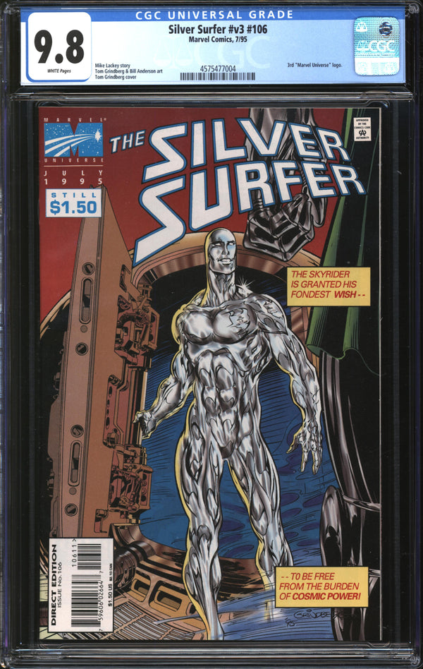 Silver Surfer (1987) #106 CGC 9.8 NM/MT