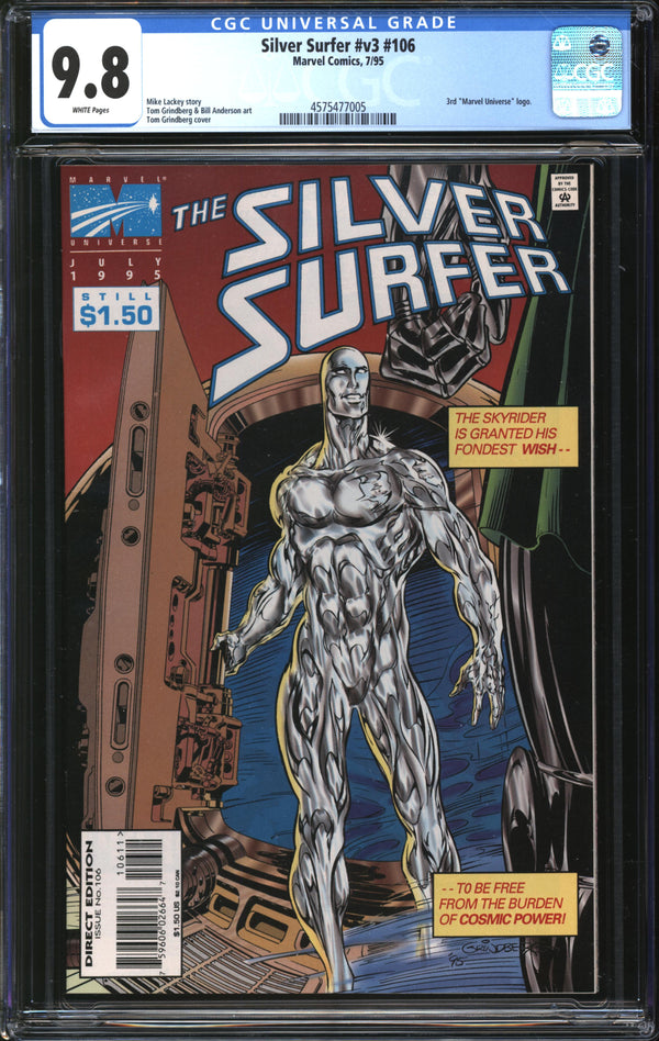 Silver Surfer (1987) #106 CGC 9.8 NM/MT