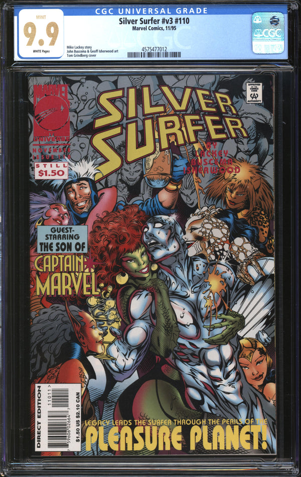 Silver Surfer (1987) #110 CGC 9.9 MINT