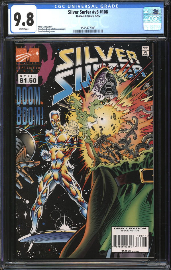 Silver Surfer (1987) #108 CGC 9.8 NM/MT