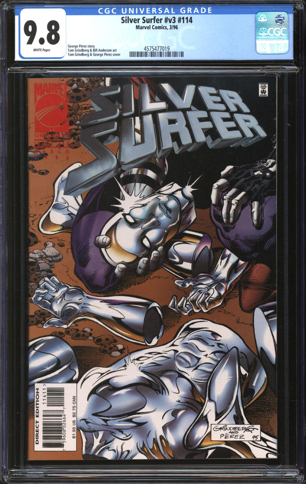 Silver Surfer (1987) #114 CGC 9.8 NM/MT