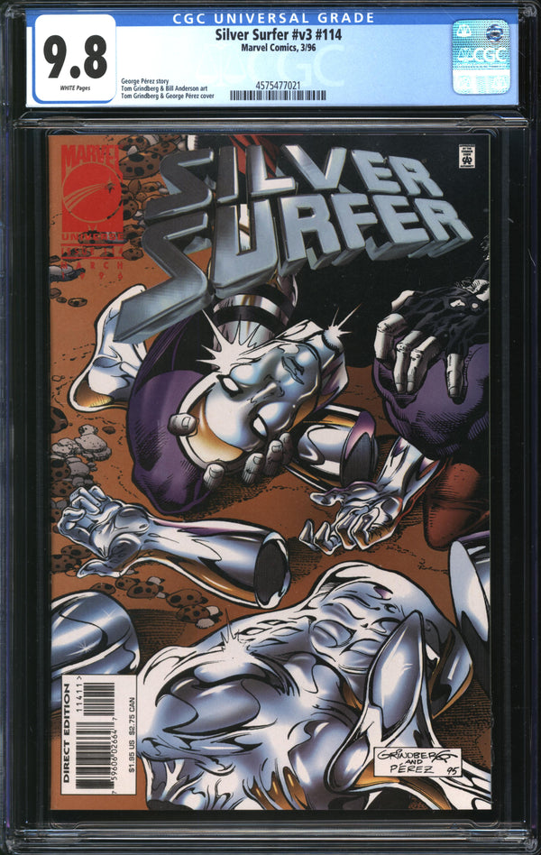 Silver Surfer (1987) #114 CGC 9.8 NM/MT