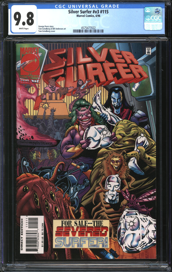 Silver Surfer (1987) #115 CGC 9.8 NM/MT
