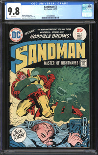 Sandman (1974) #2 CGC 9.8 NM/MT