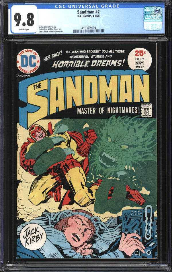Sandman (1974) #2 CGC 9.8 NM/MT