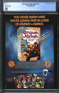 Spectacular Spider-Man (1976) #213 Poly-Bagged Edition CGC 9.8 NM/MT