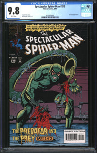 Spectacular Spider-Man (1976) #215 CGC 9.8 NM/MT