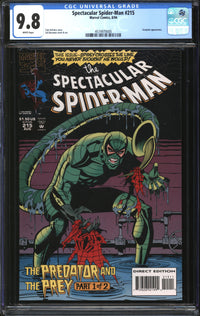 Spectacular Spider-Man (1976) #215 CGC 9.8 NM/MT