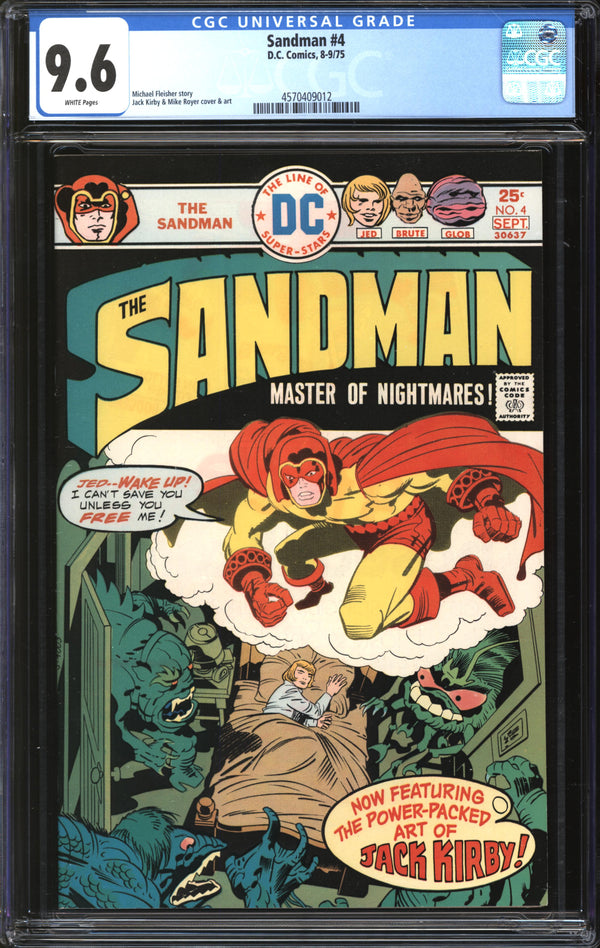 Sandman (1974) #4 CGC 9.6 NM+