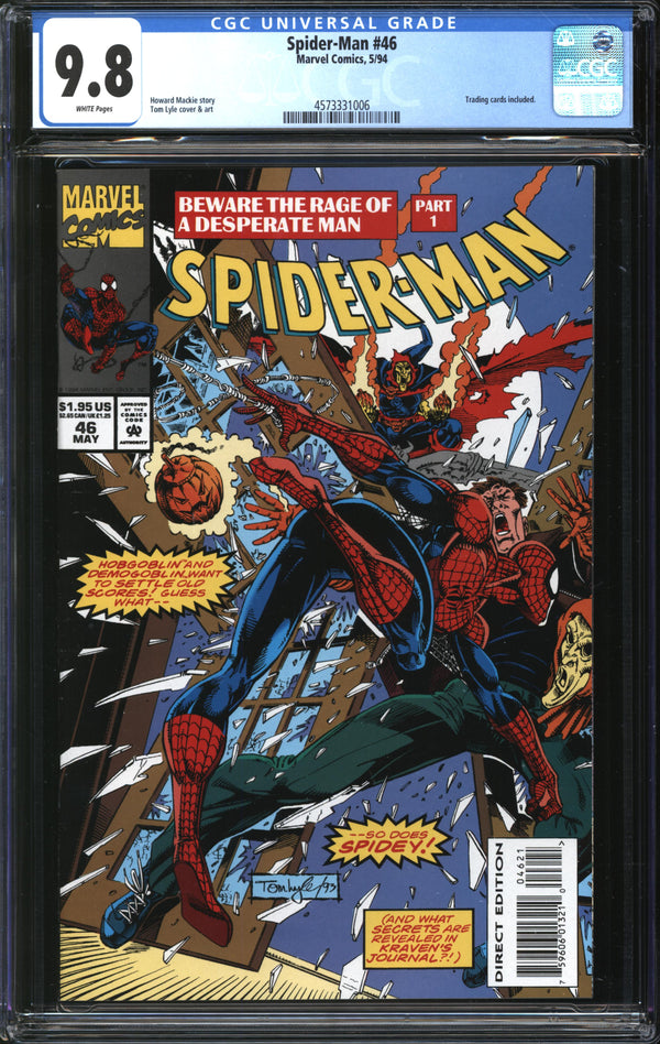 Spider-Man (1990) #46 CGC 9.8 NM/MT