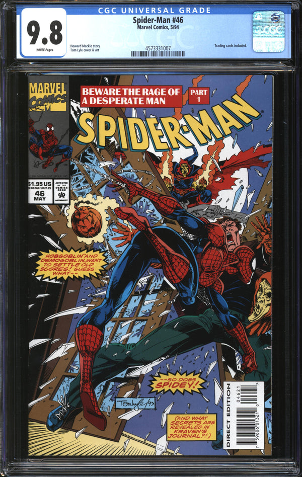 Spider-Man (1990) #46 CGC 9.8 NM/MT