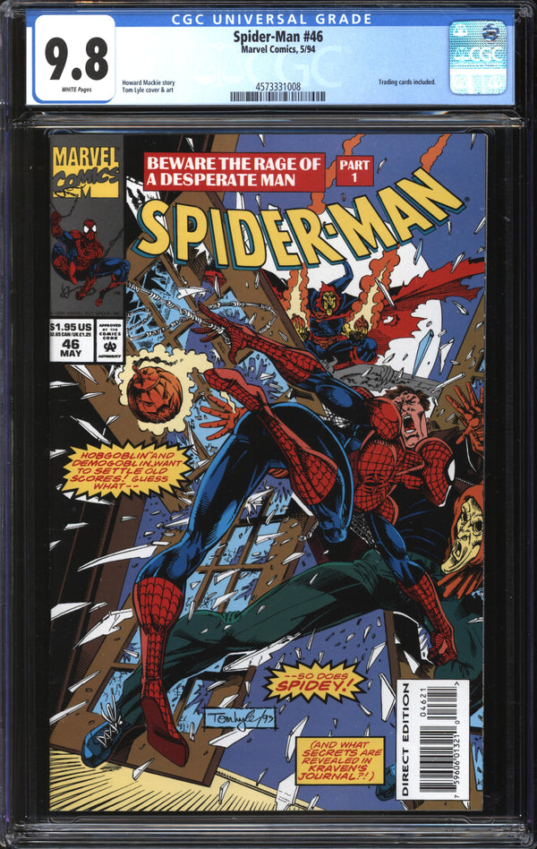 Spider-Man (1990) #46 CGC 9.8 NM/MT