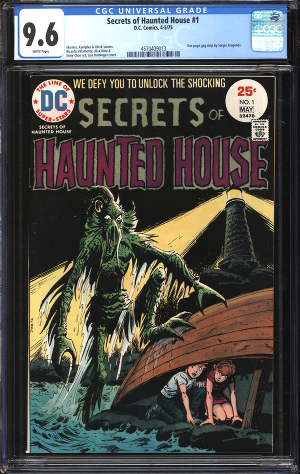 Secrets Of Haunted House (1975) #1 CGC 9.6 NM+