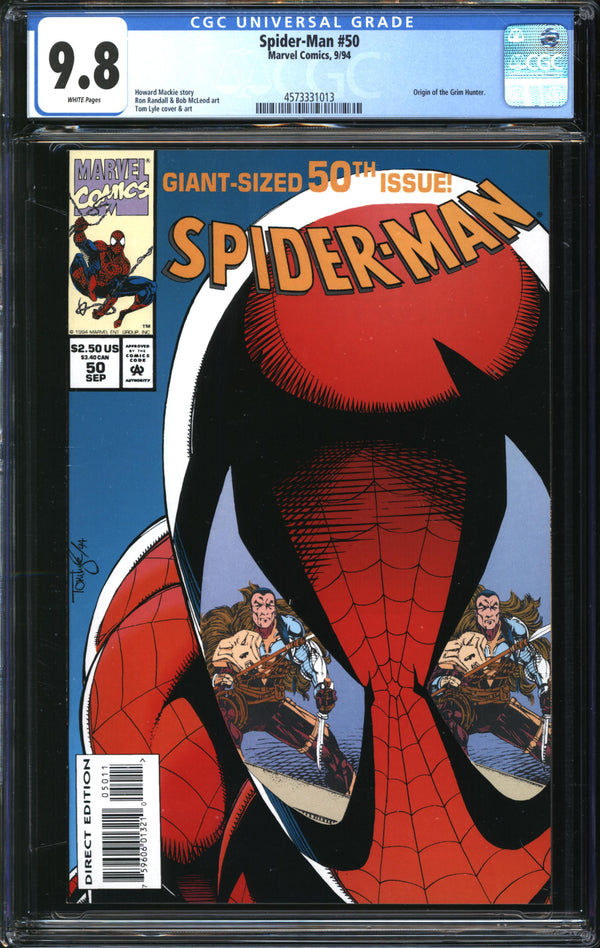 Spider-Man (1990) #50 CGC 9.8 NM/MT