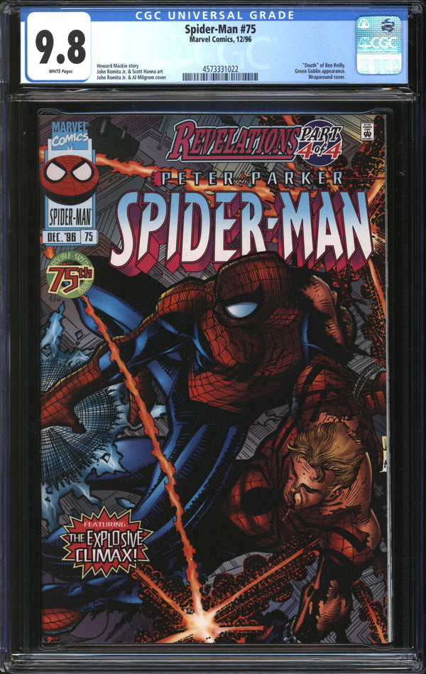 Spider-Man (1990) #75 CGC 9.8 NM/MT