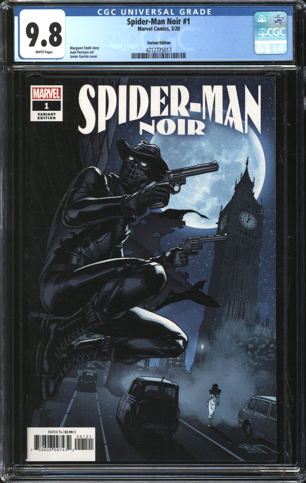 Spider-Man Noir (2020) #1 Javier Garron Variant CGC 9.8 NM/MT