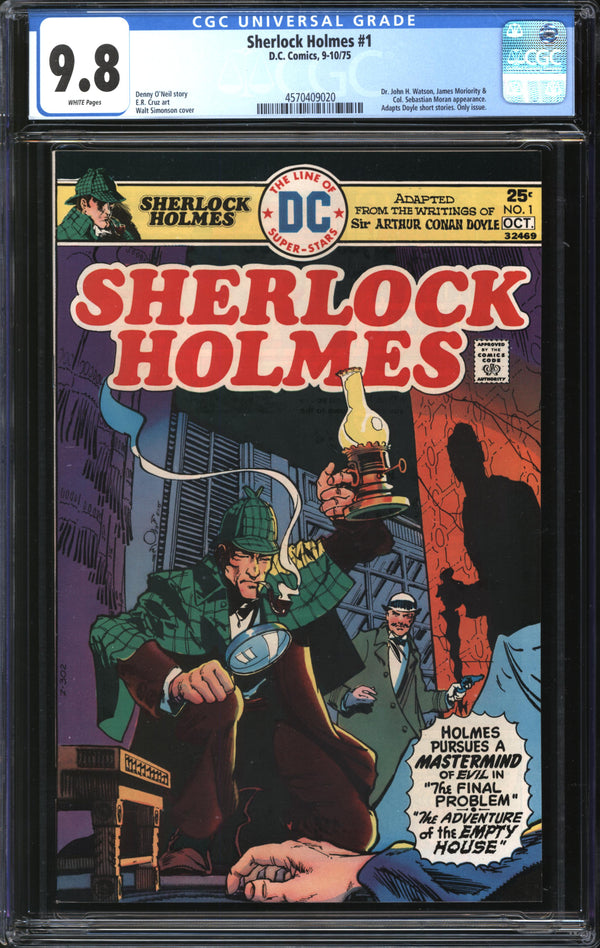Sherlock Holmes (1975) #1 CGC 9.8 NM/MT