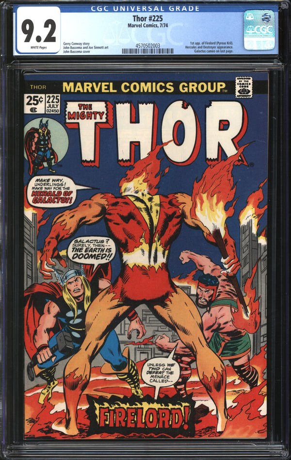Thor (1966) #225 CGC 9.2 NM-