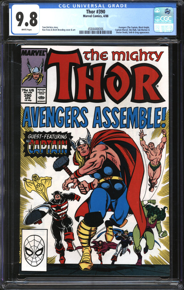 Thor (1966) #390 CGC 9.8 NM/MT