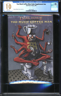 Too Much Coffee Man Color Supplement (1998) #1 CGC 10 GEM MINT