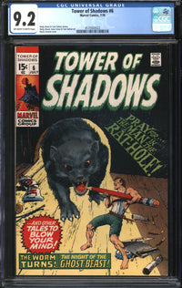 Tower Of Shadows (1969) #6 CGC 9.2 NM-