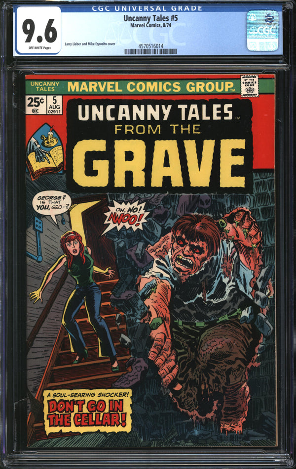 Uncanny Tales (1973) #5 CGC 9.6 NM+