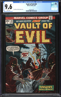 Vault Of Evil (1973) #20 CGC 9.6 NM+