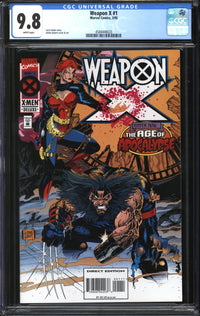 Weapon X (1995) #1 CGC 9.8 NM/MT
