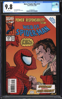 Web Of Spider-Man (1985) #117 CGC 9.8 NM/MT