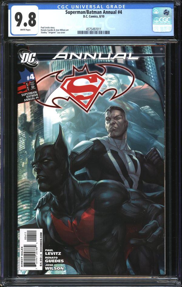 Superman/Batman Annual (2010) #4 CGC 9.8 NM/MT