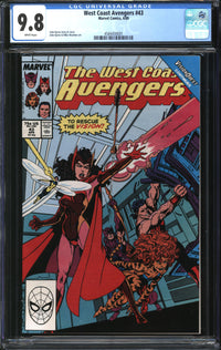 West Coast Avengers (1985) #43 CGC 9.8 NM/MT