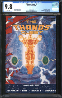 Thanos Quest (1990) #2 CGC 9.8 NM/MT