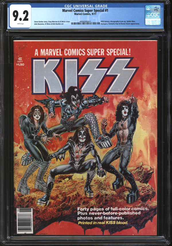 Marvel Super Special (1977) #1 CGC 9.2 NM-