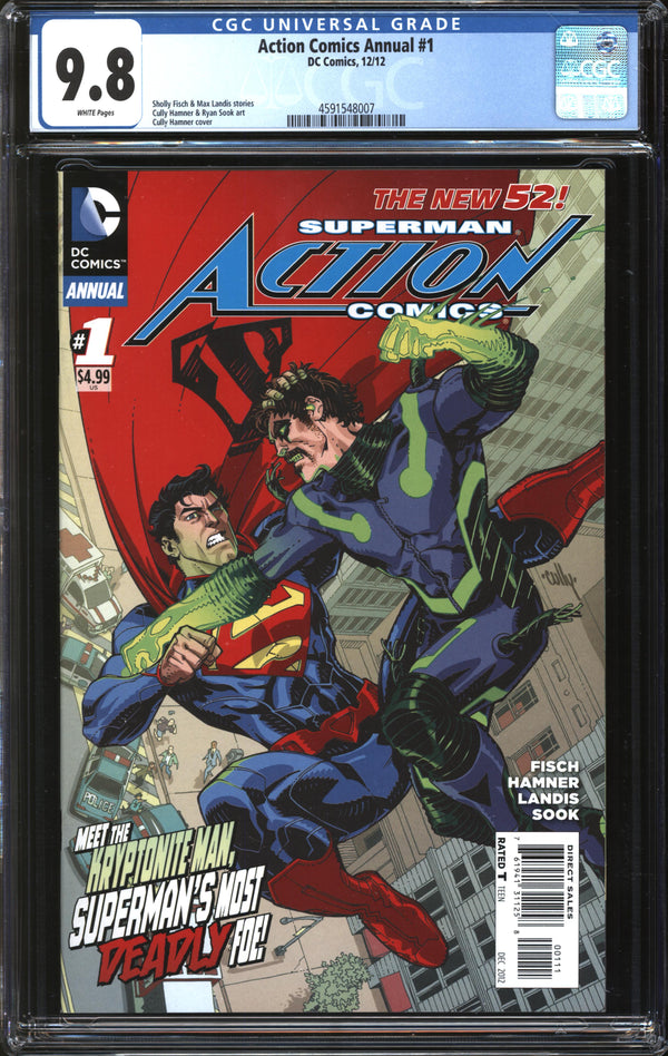 Action Comics Annual (2012) #1 CGC 9.8 NM/MT
