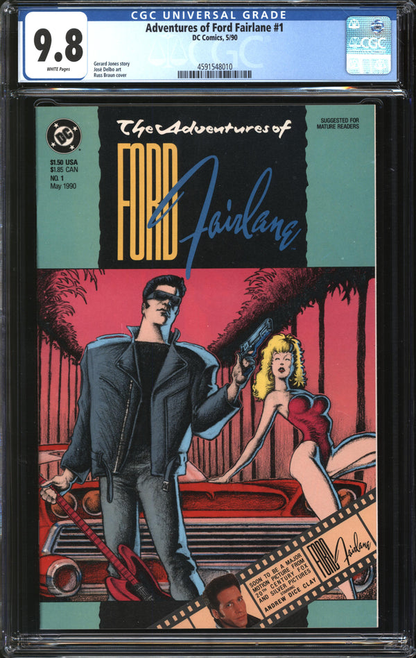 Adventures Of Ford Fairlane (1990) #1 CGC 9.8 NM/MT
